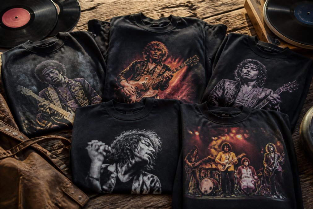 Premium Band Tees: Top Alternatives to Rockabilia