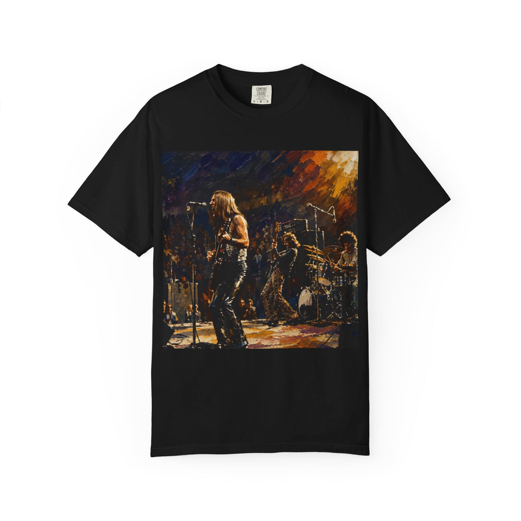 Classic Rock Guitar T‑Shirt — "Classic Tone Timeless Soul" Band Tee
