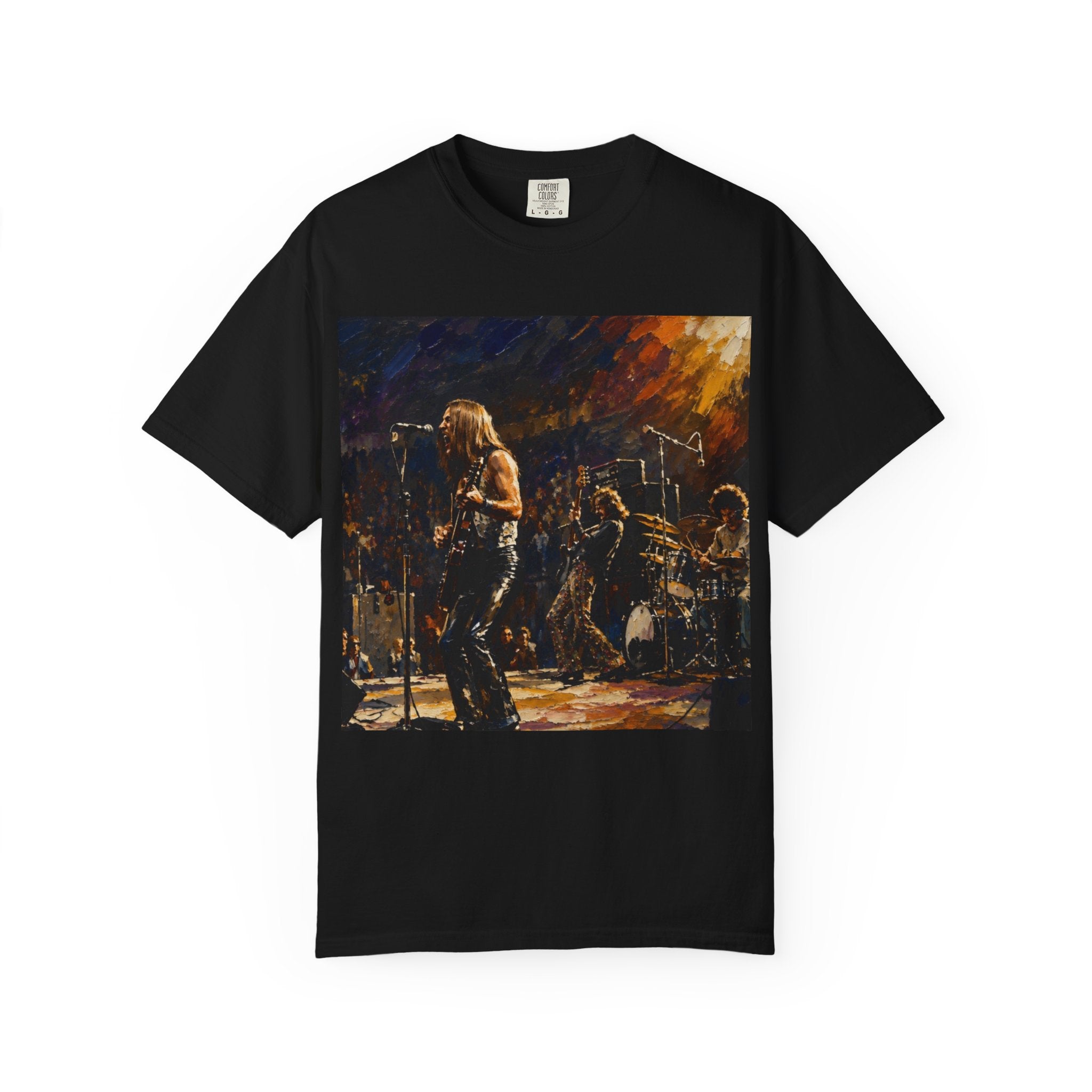 Classic Rock Guitar T‑Shirt — "Classic Tone Timeless Soul" Band Tee