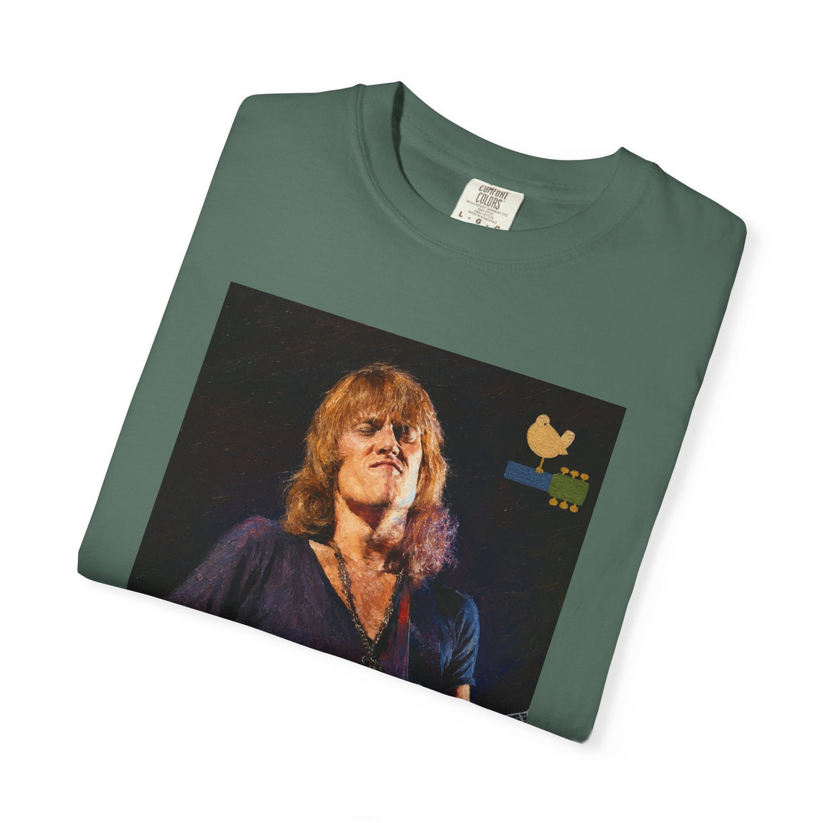 Alvin Lee performing at Woodstock T Shirt