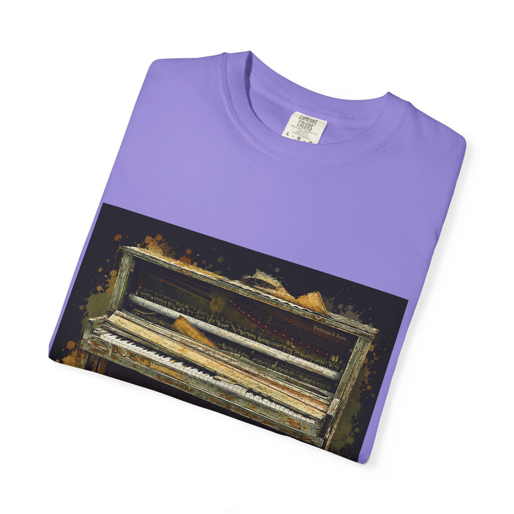 Vintage Piano Original Art T Shirt