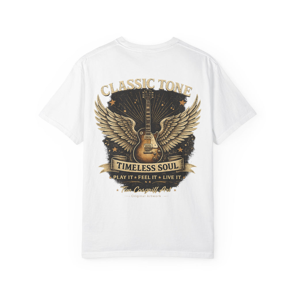Graphic T-Shirt — Classic Tone "Timeless Soul" Guitar Design