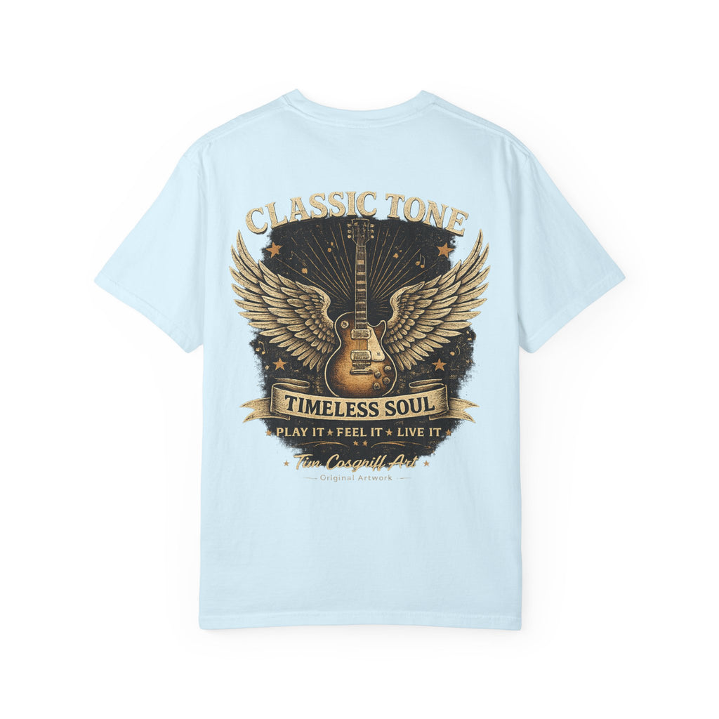 Graphic T-Shirt — Classic Tone "Timeless Soul" Guitar Design
