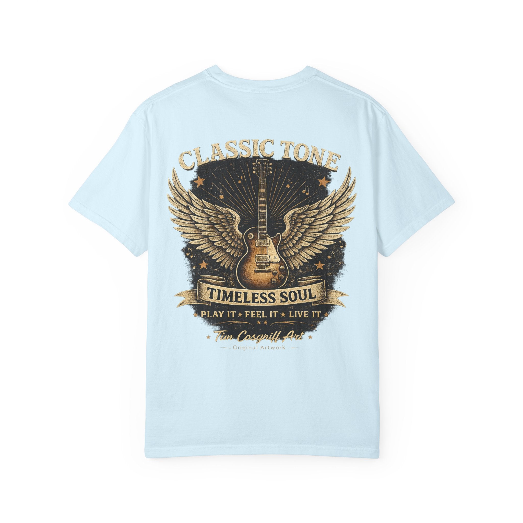 Graphic T-Shirt — Classic Tone "Timeless Soul" Guitar Design