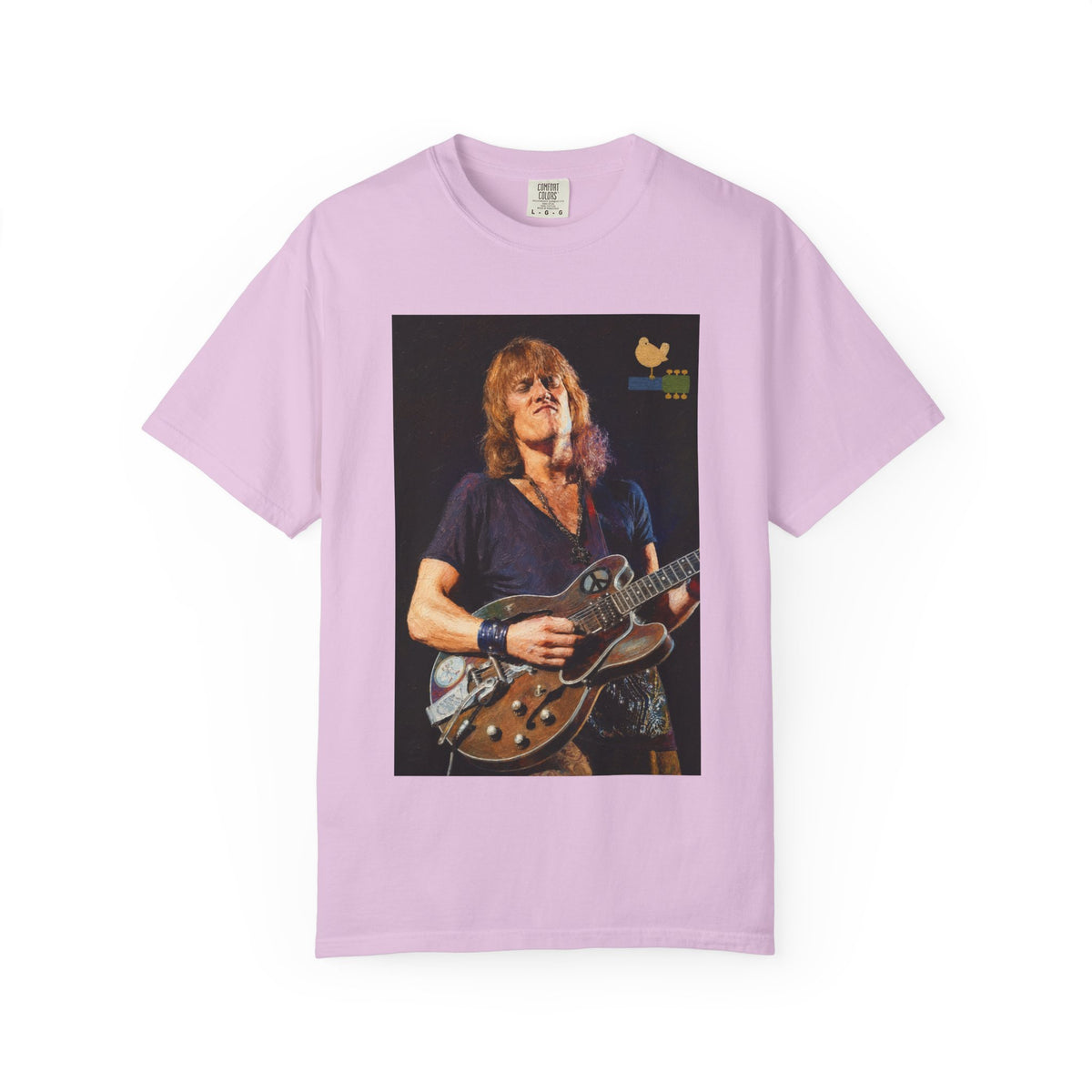Alvin Lee performing at Woodstock T Shirt