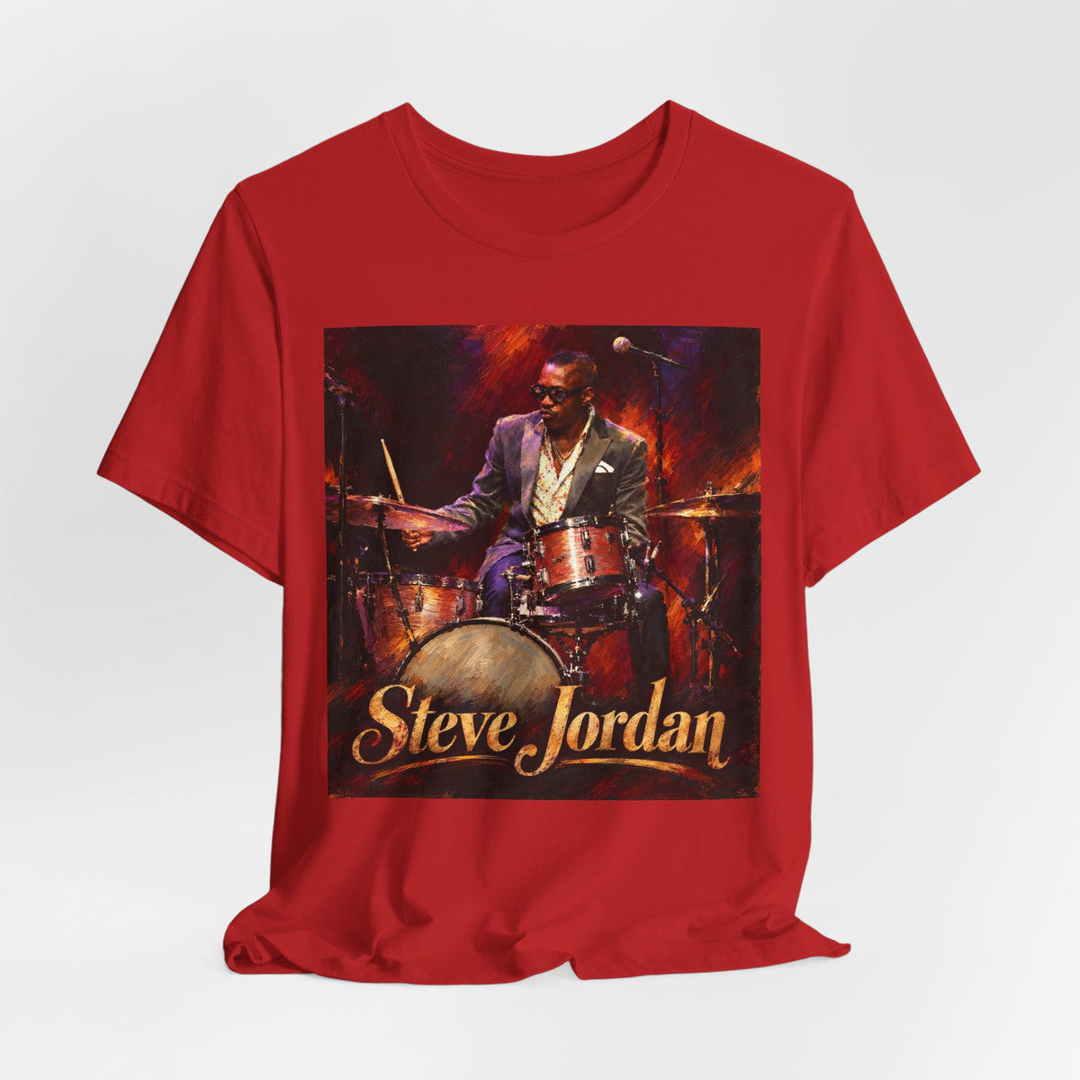 Steve Jordan Drummer Tee