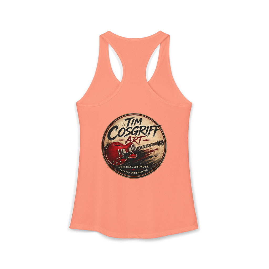 Alvin Lee at Woodstock Women's Racerback Tank