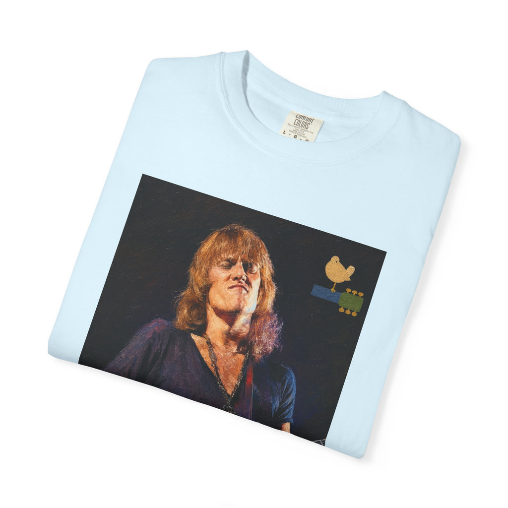 Alvin Lee performing at Woodstock T Shirt