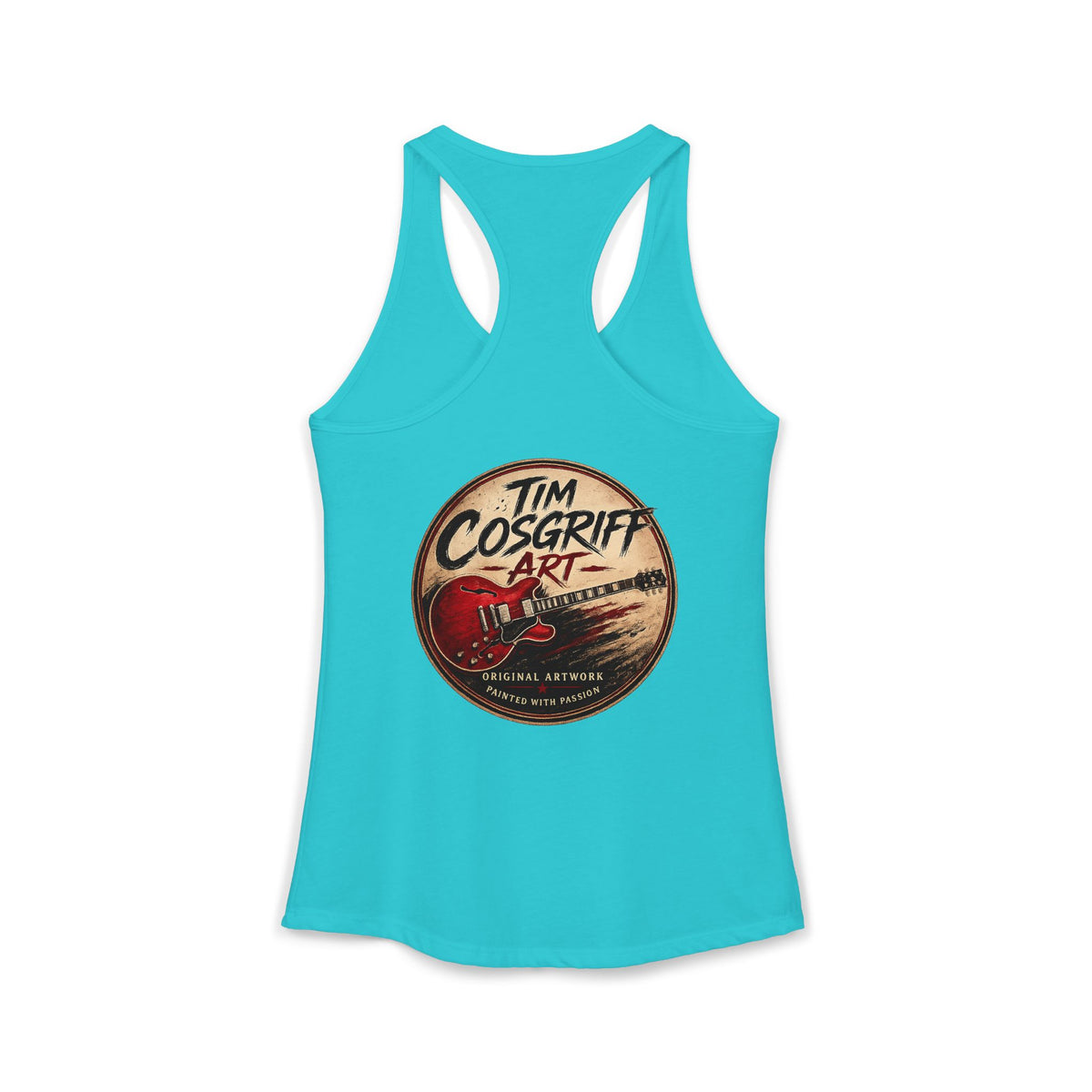 Alvin Lee at Woodstock Women's Racerback Tank
