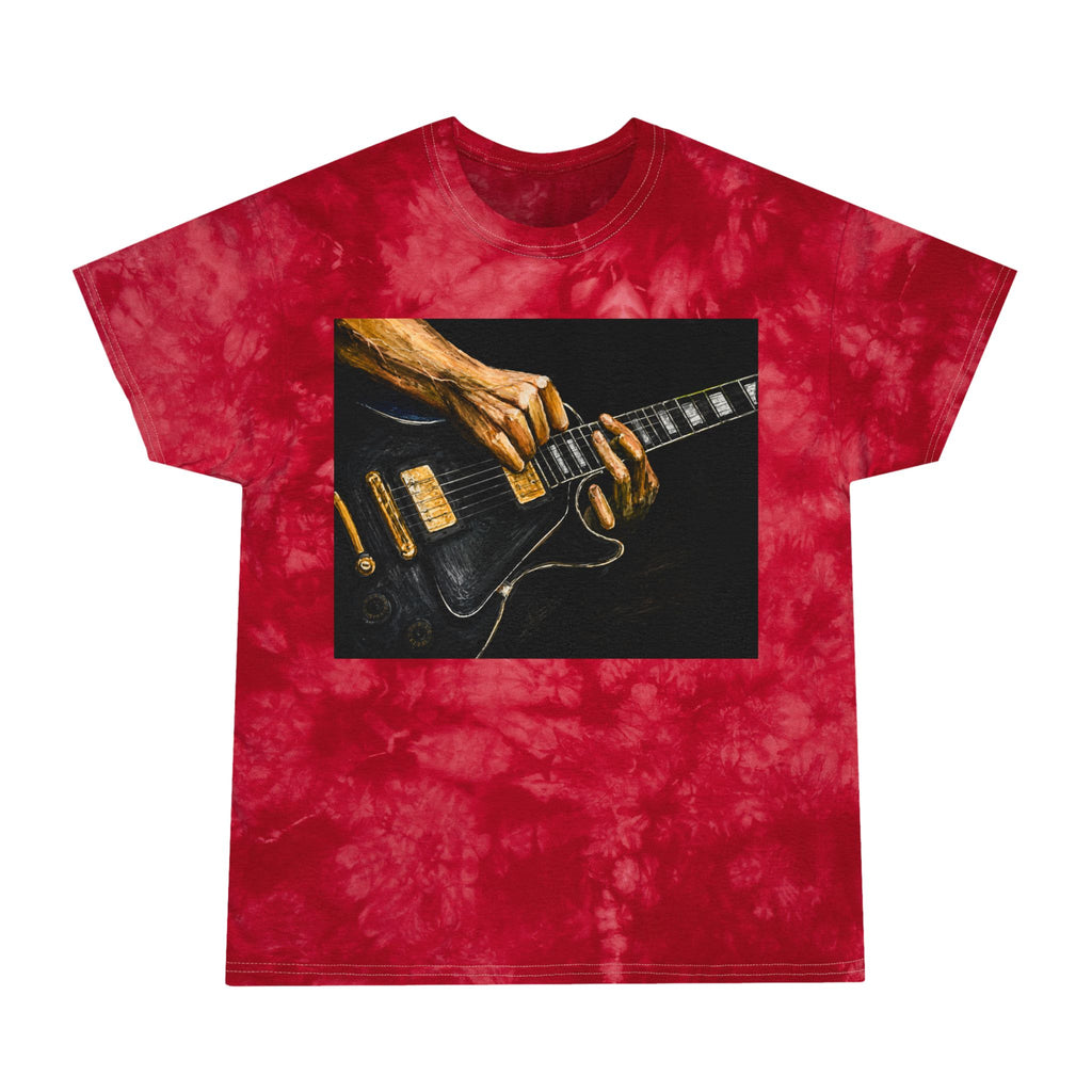 Dynamic Guitarist Original Oil Painting by Tim Cosgriff