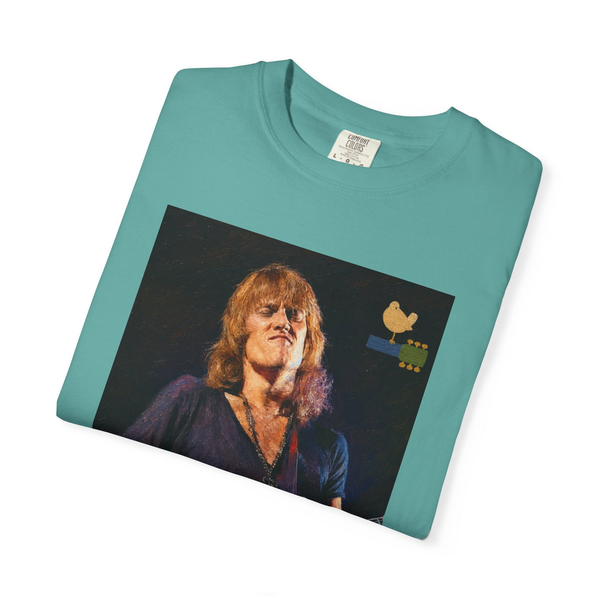 Alvin Lee performing at Woodstock T Shirt