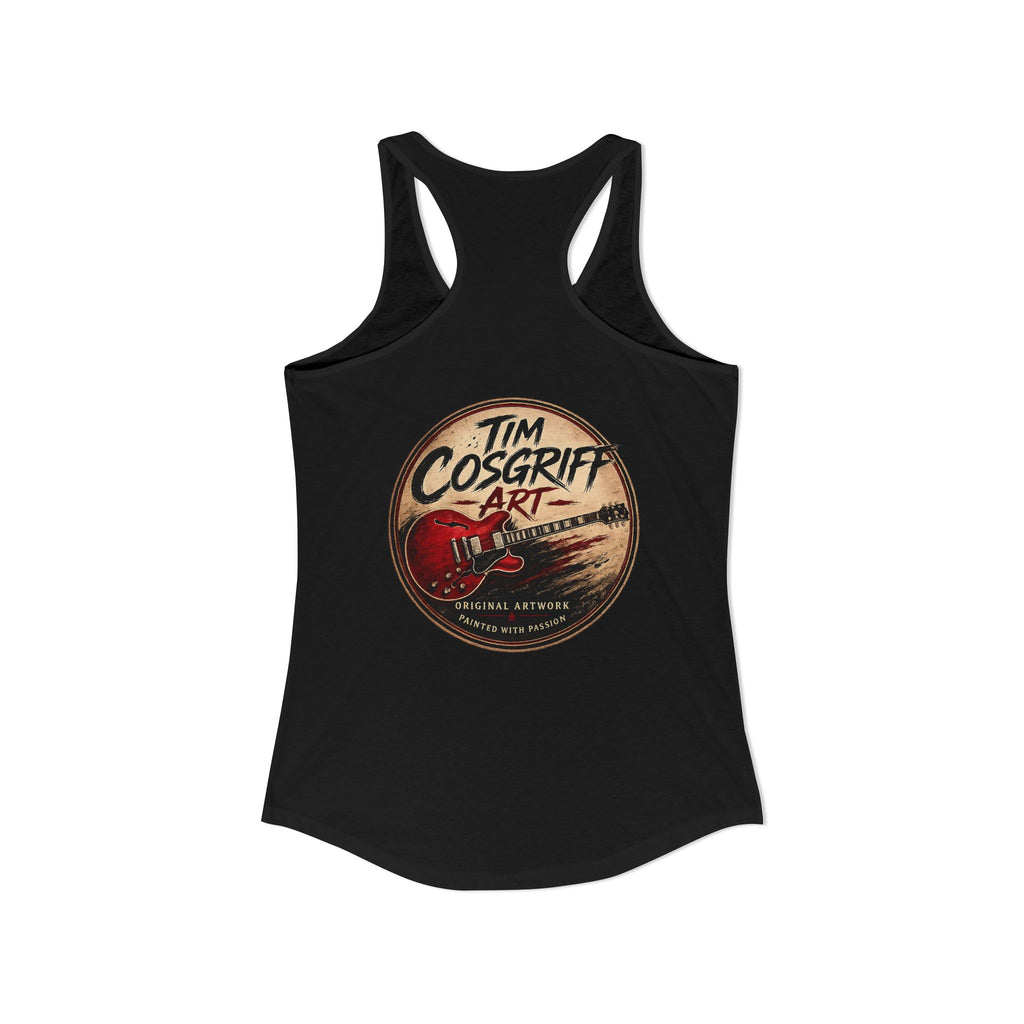 Alvin Lee at Woodstock Women's Racerback Tank