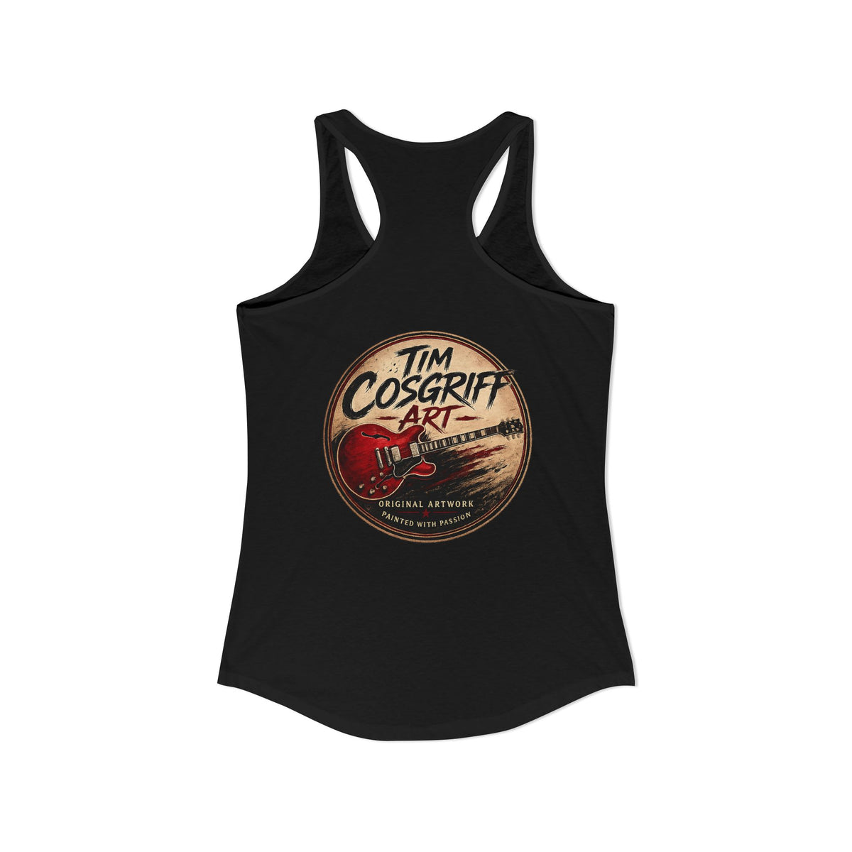 Alvin Lee at Woodstock Women's Racerback Tank