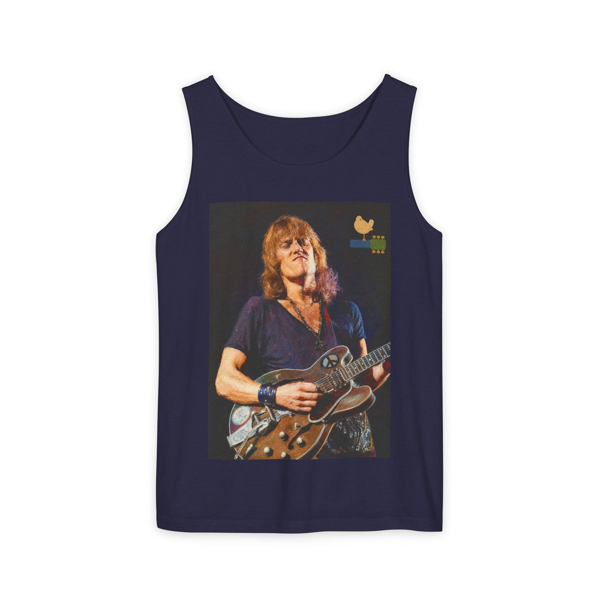 Alvin Lee at Woodstock Tank Top Unisex