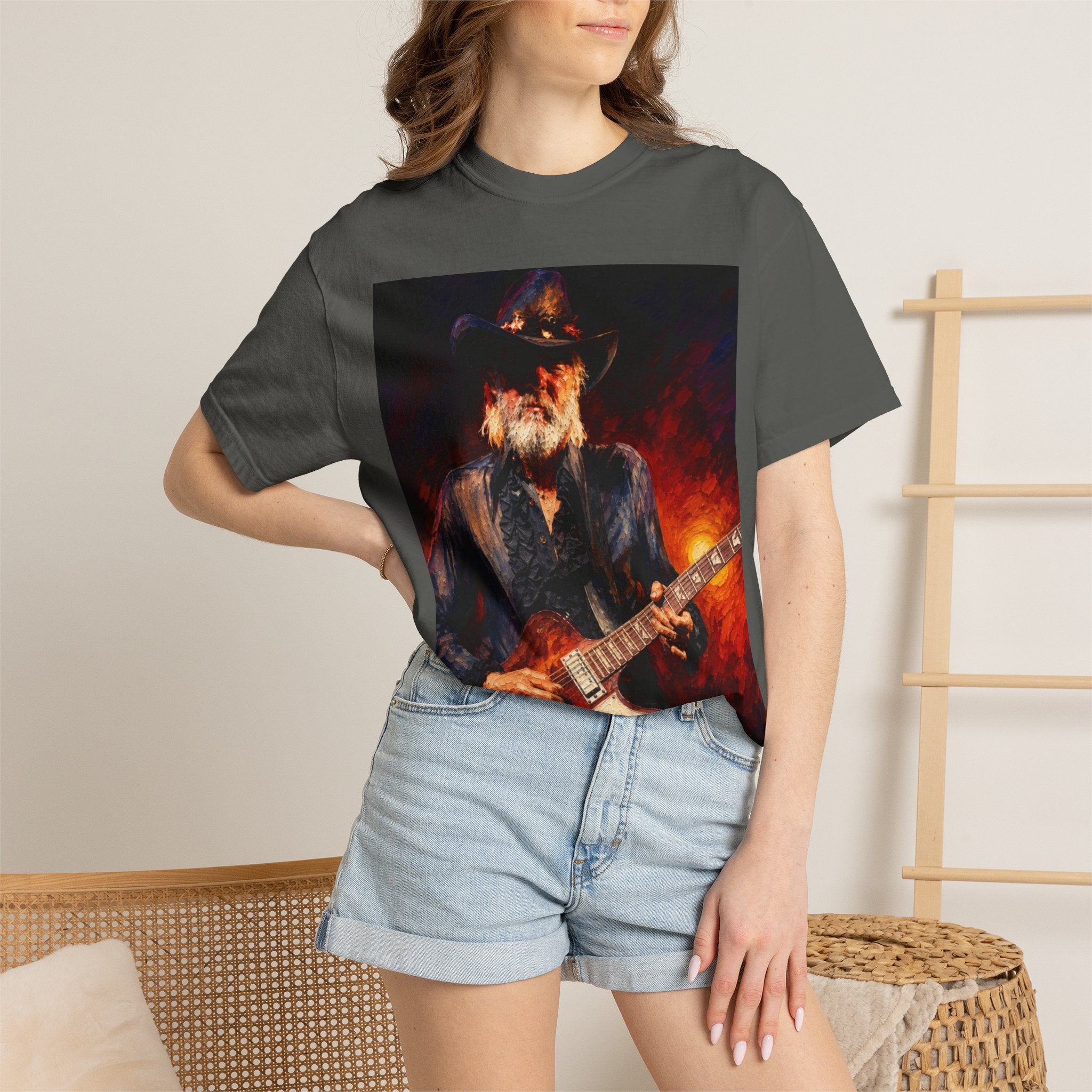 Vintage Guitar T-Shirt — "Classic Tone: Timeless Soul" Rock Music Tee