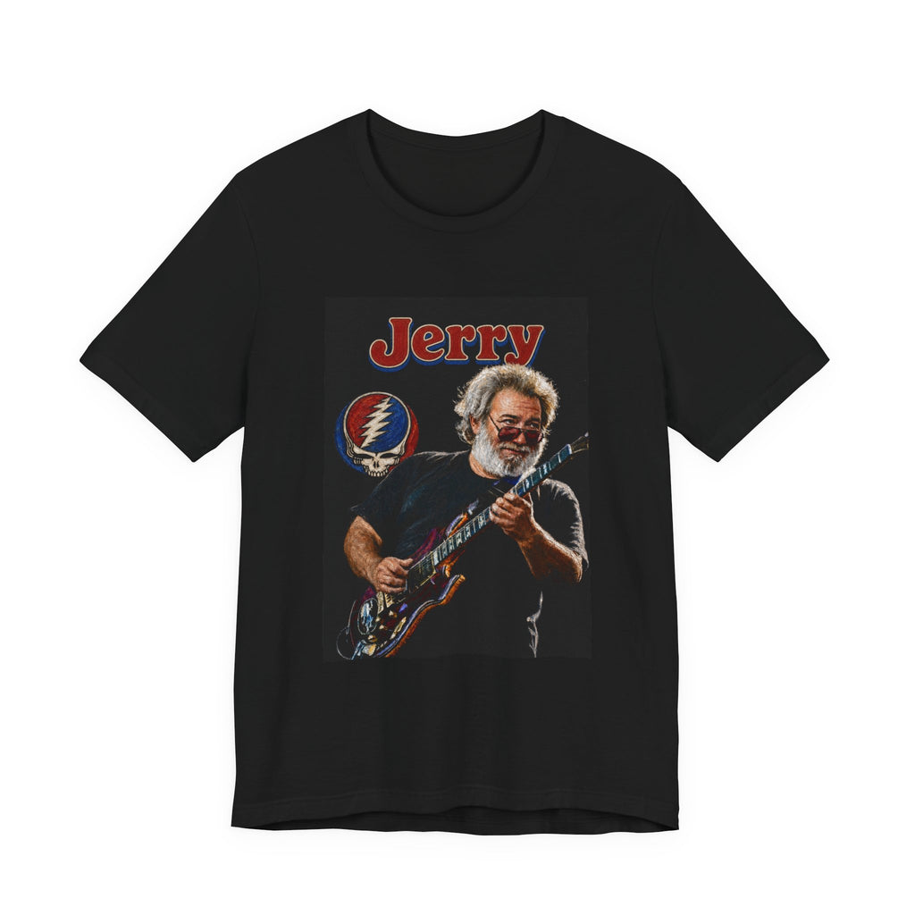 Jerry Garcia Guitar Portrait T Shirt