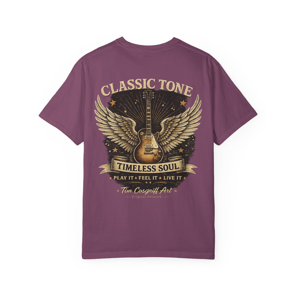 Graphic T-Shirt — Classic Tone "Timeless Soul" Guitar Design