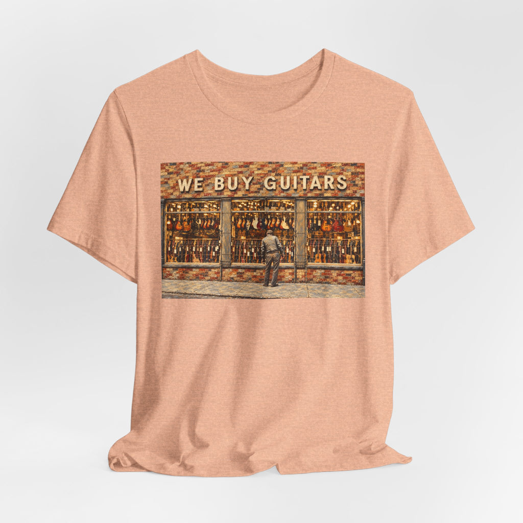 We Buy Guitars Vintage Music Store Tee