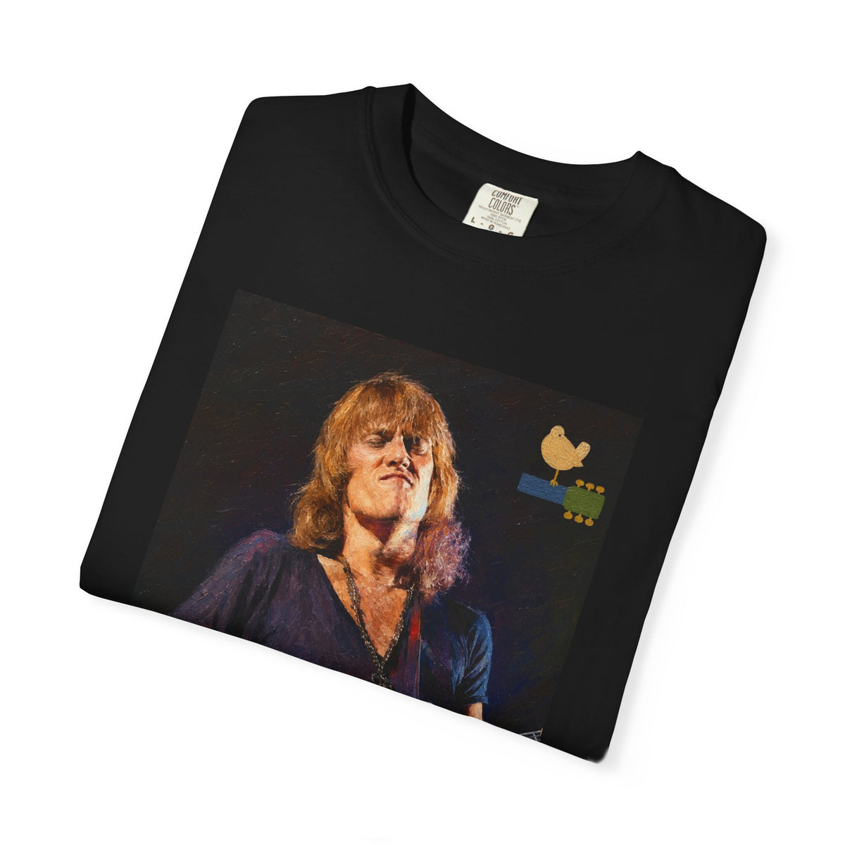 Alvin Lee performing at Woodstock T Shirt