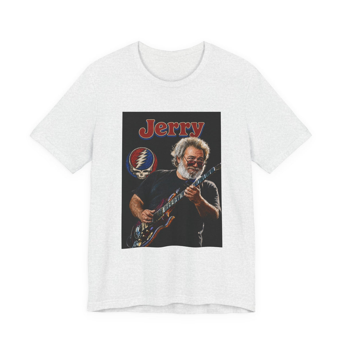 Jerry Garcia Guitar Portrait T Shirt