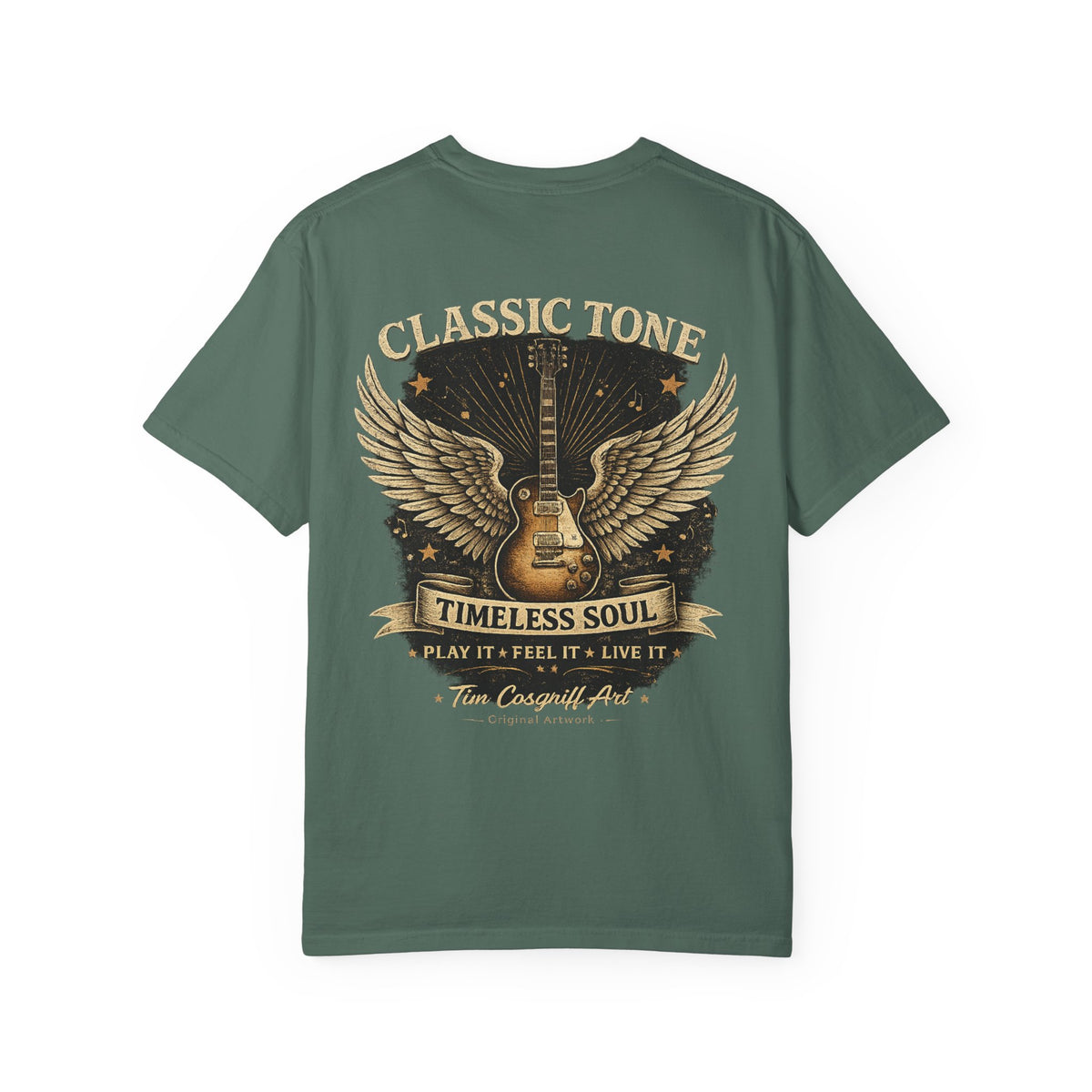 Carlos Santana Guitar  T Shirt