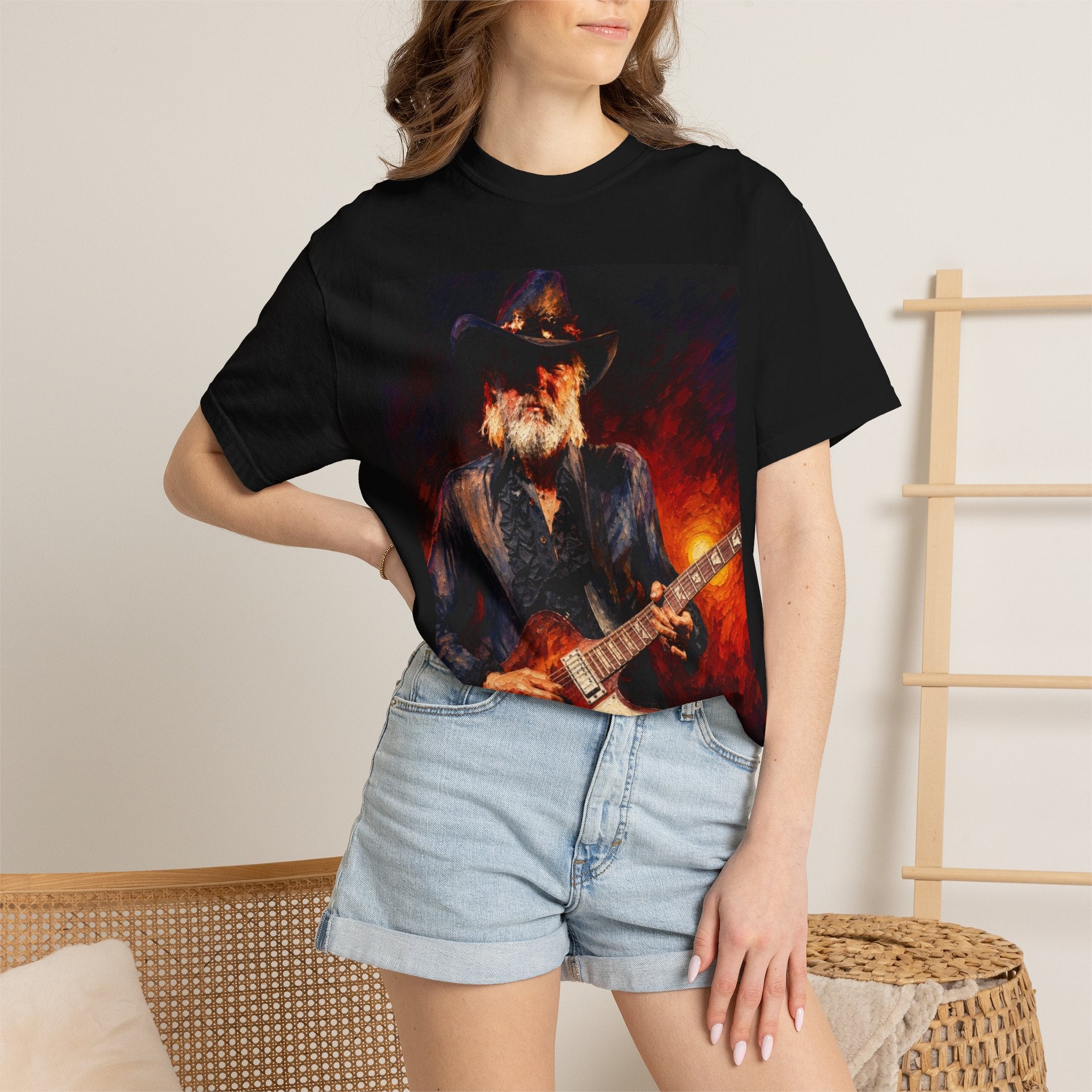 Vintage Guitar T-Shirt — "Classic Tone: Timeless Soul" Rock Music Tee