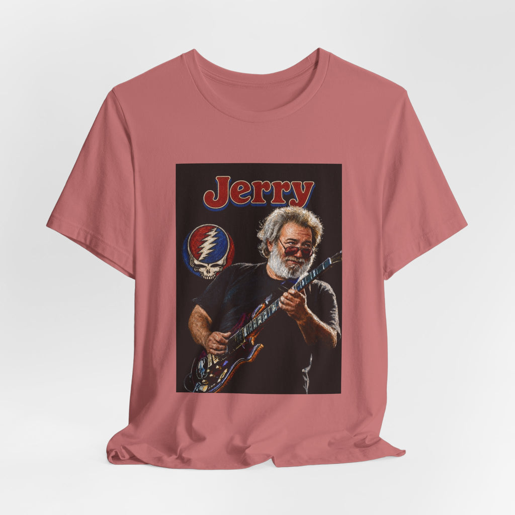 Jerry Garcia Guitar Portrait T Shirt