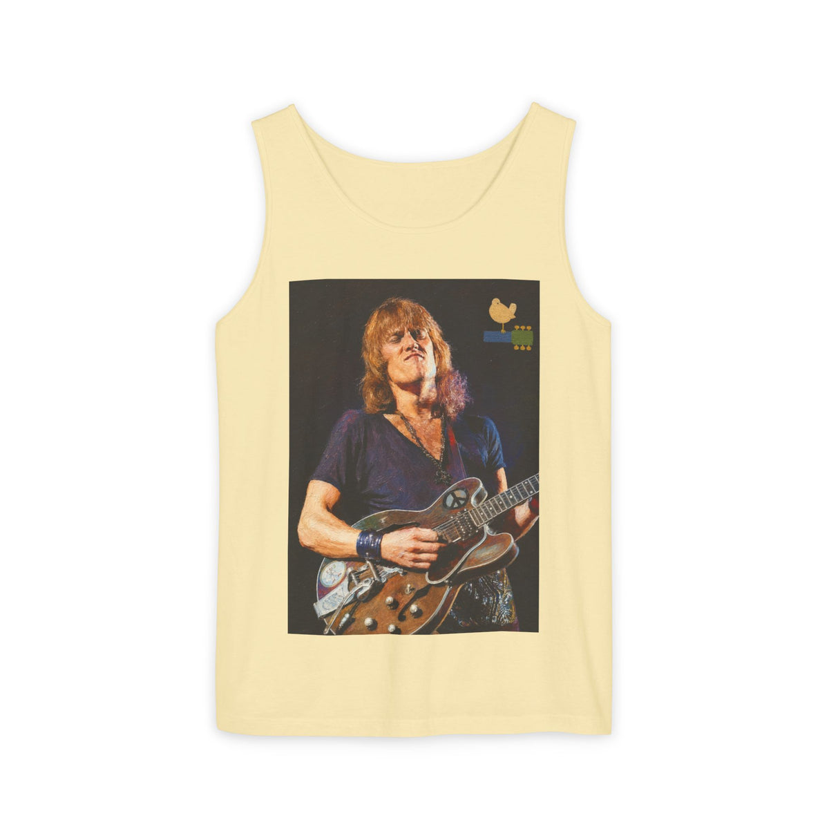 Alvin Lee at Woodstock Tank Top Unisex
