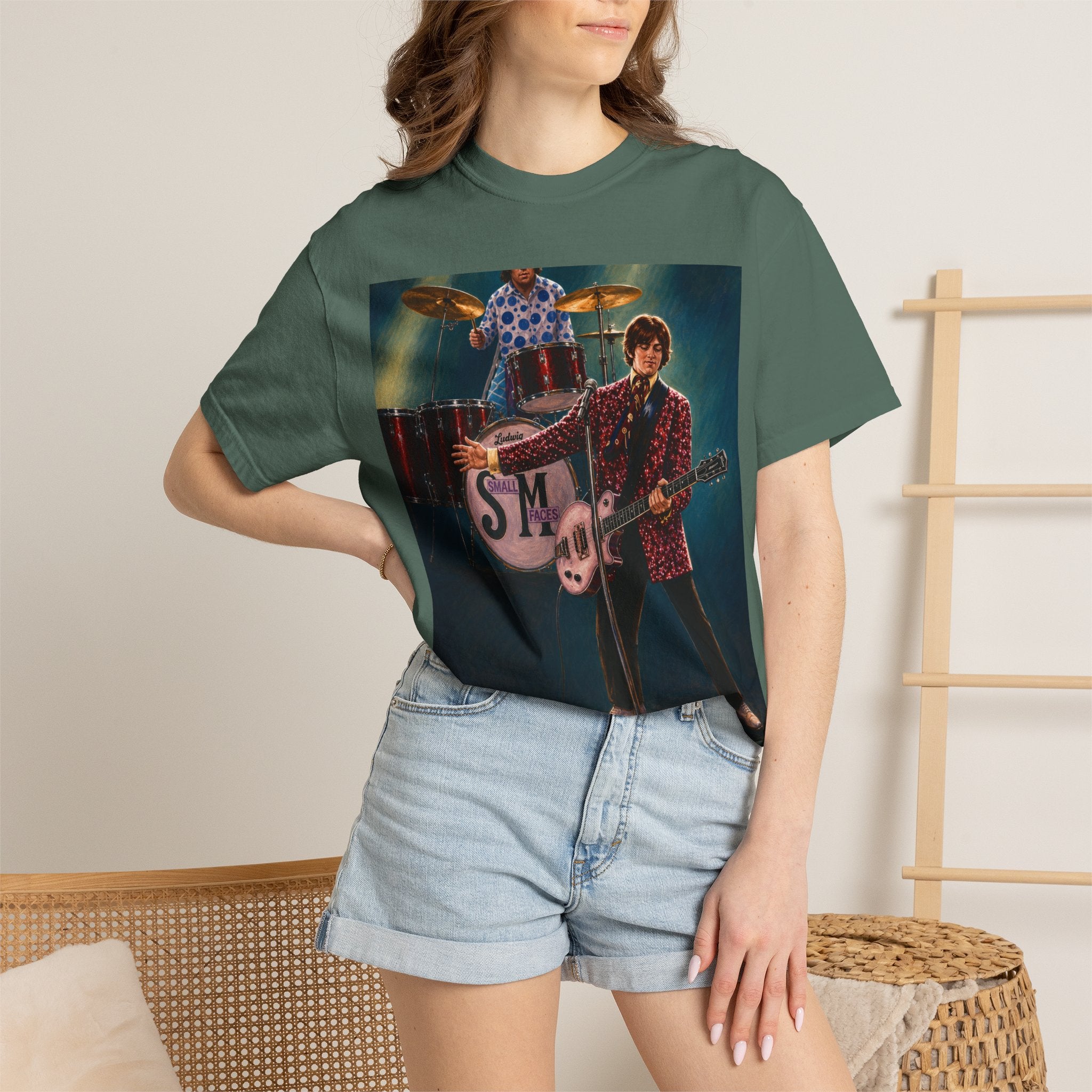 Classic Rock Guitar T-Shirt — "Classic Tone Timeless Soul" Vintage Band Tee