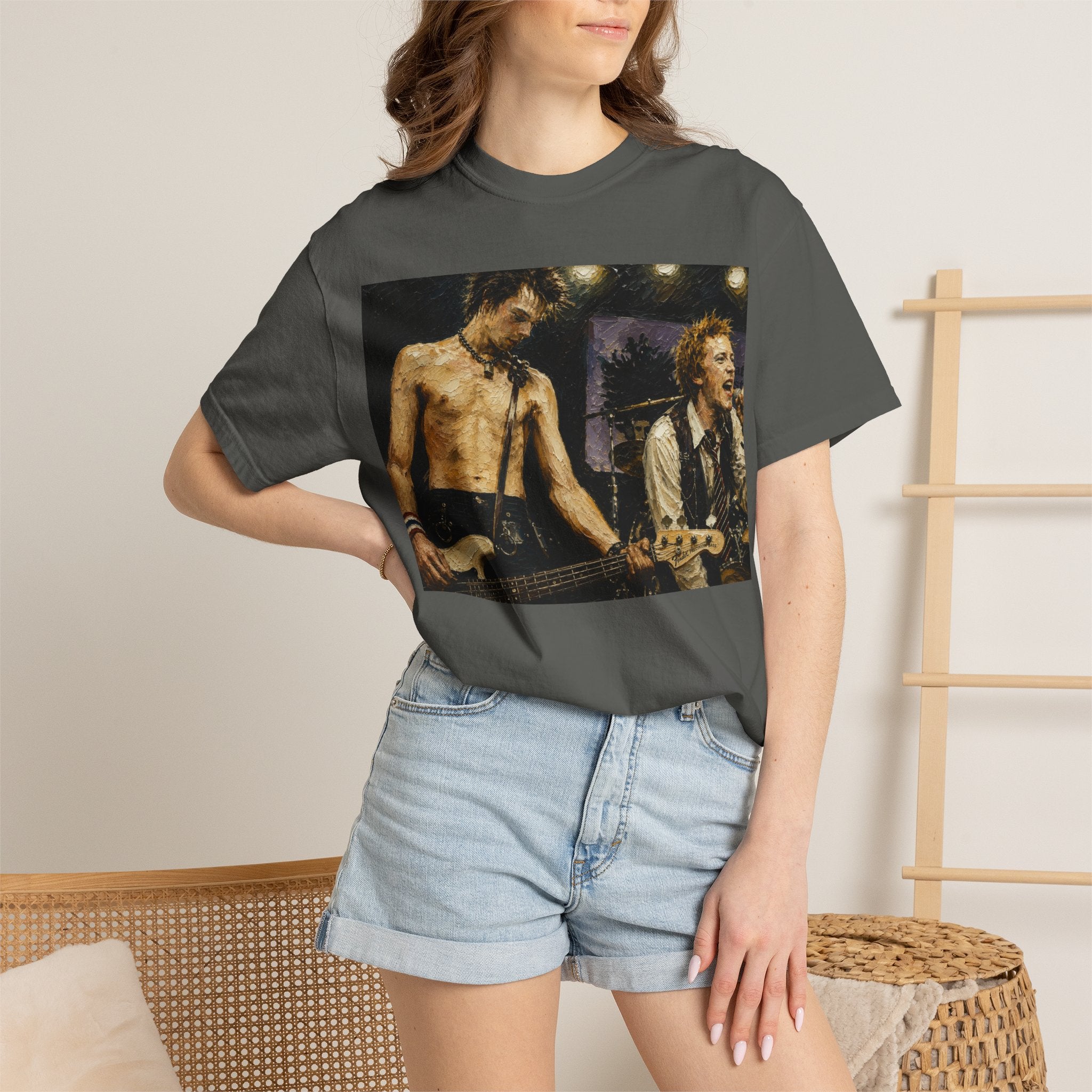 Rock Band Photo T-Shirt  Vintage Live Concert Tee