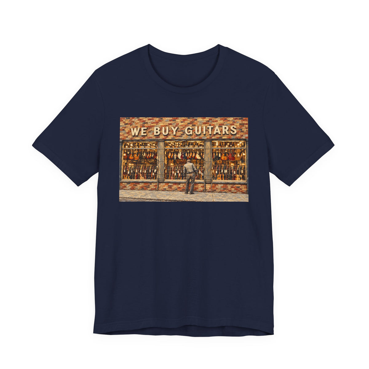 We Buy Guitars Vintage Music Store Tee
