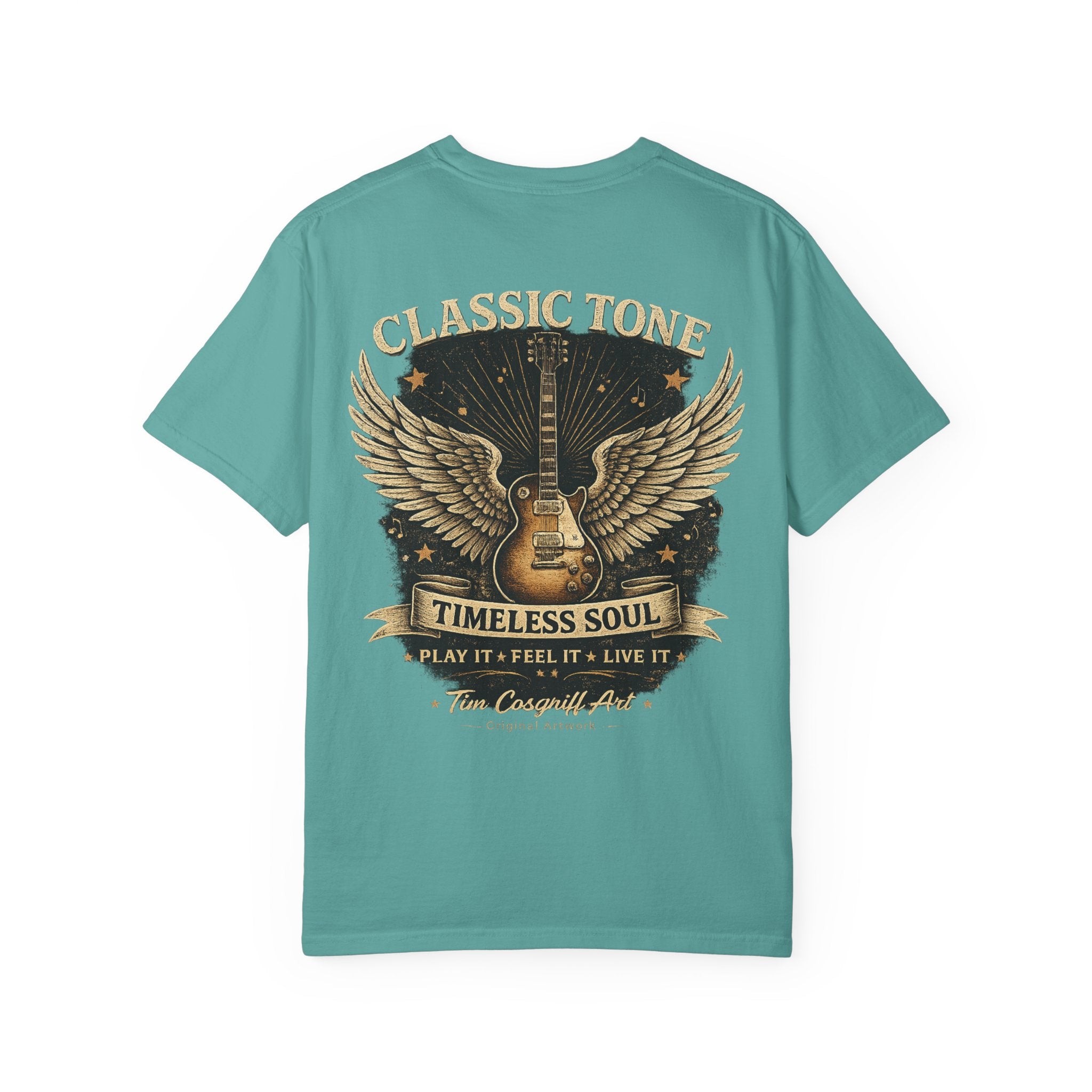 Graphic T-Shirt — Classic Tone "Timeless Soul" Guitar Design