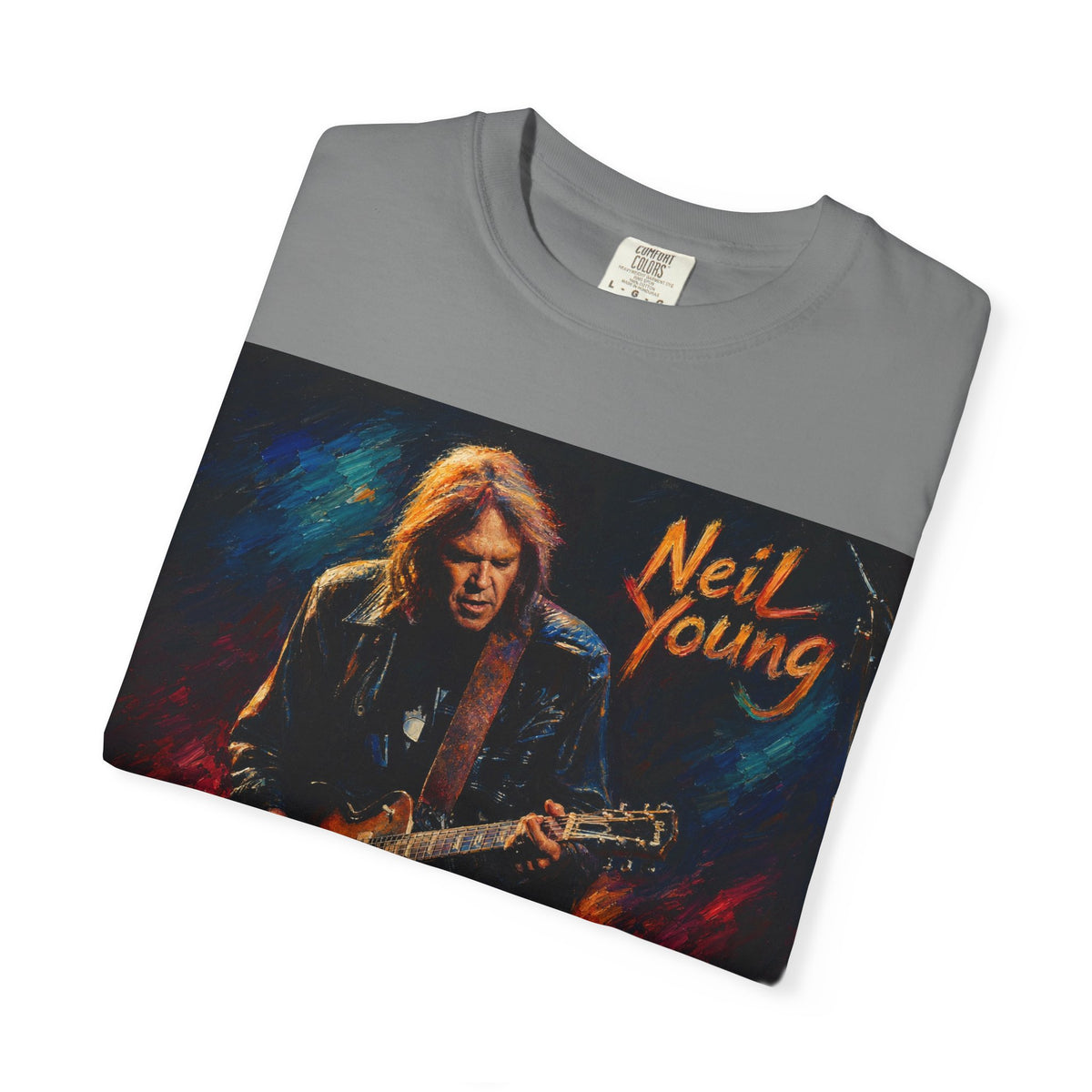 Neil Young Vintage Guitar T Shirt