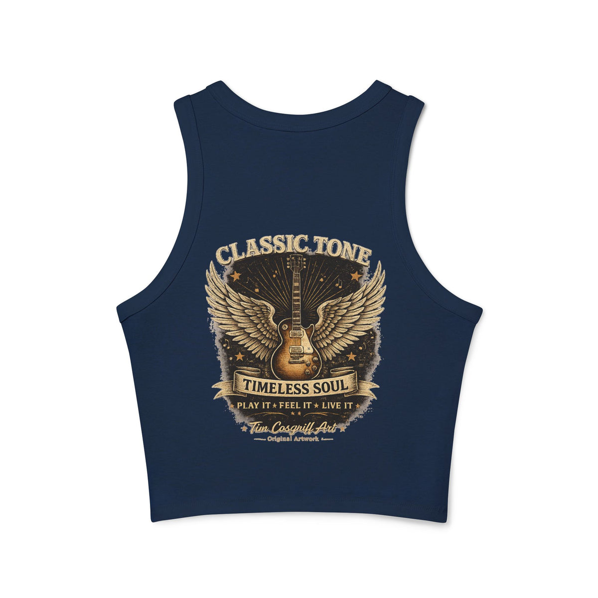 Janis Joplin Classic Rock Crop Tank Timeless Soul Racer Tank