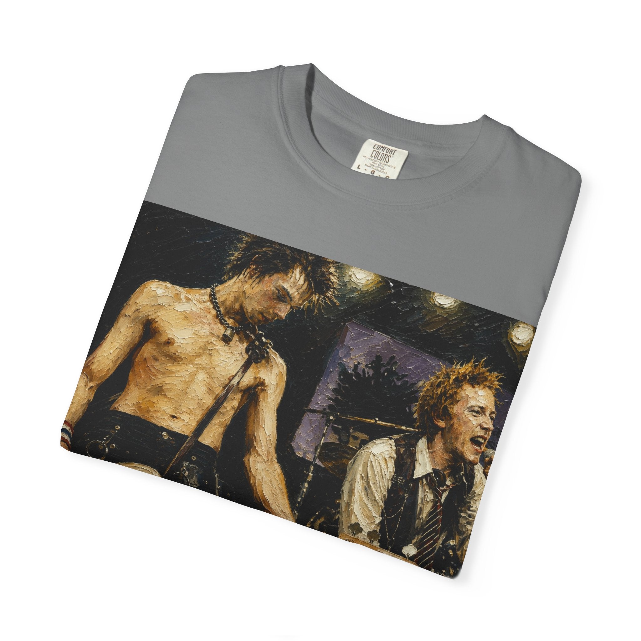 Rock Band Photo T-Shirt  Vintage Live Concert Tee