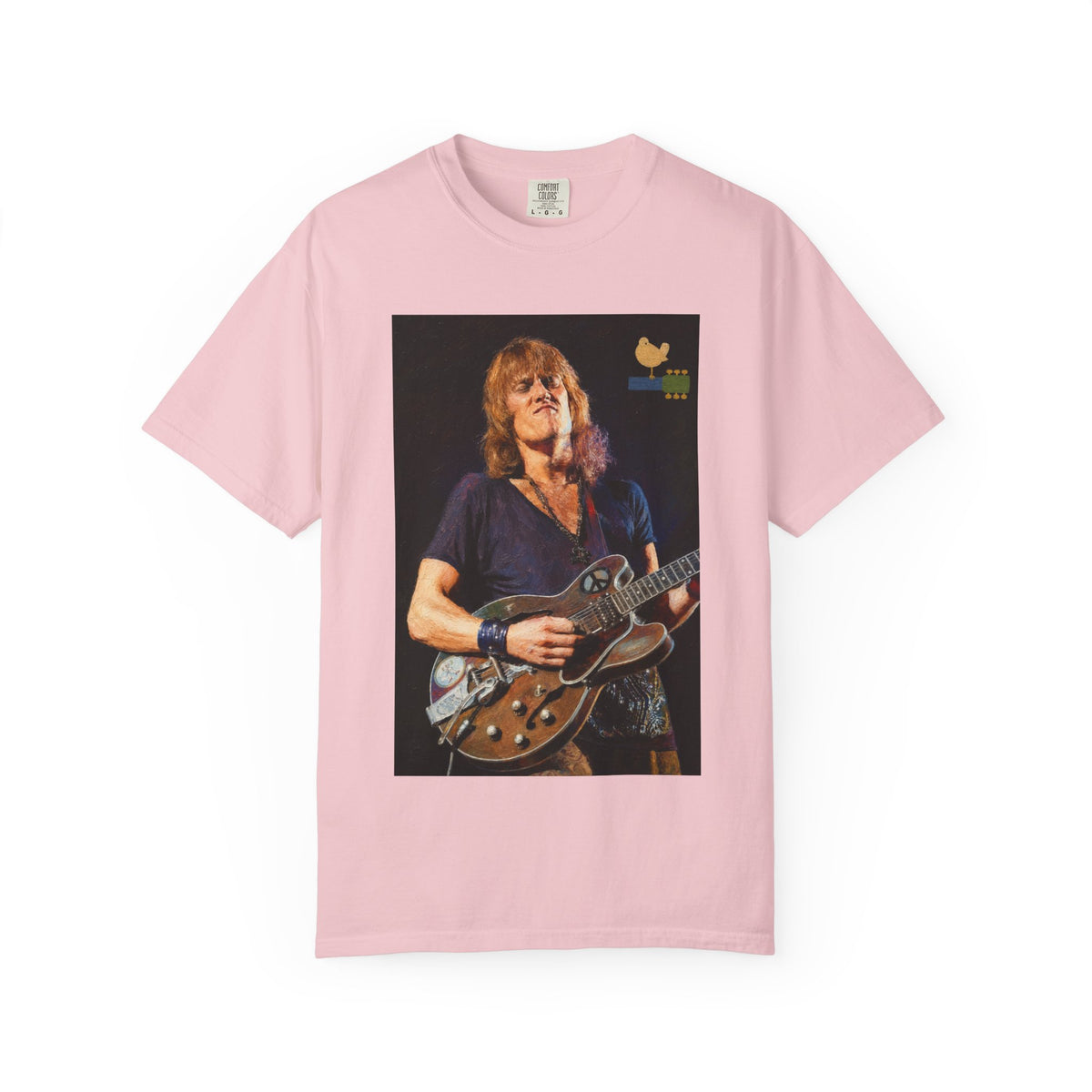 Alvin Lee performing at Woodstock T Shirt