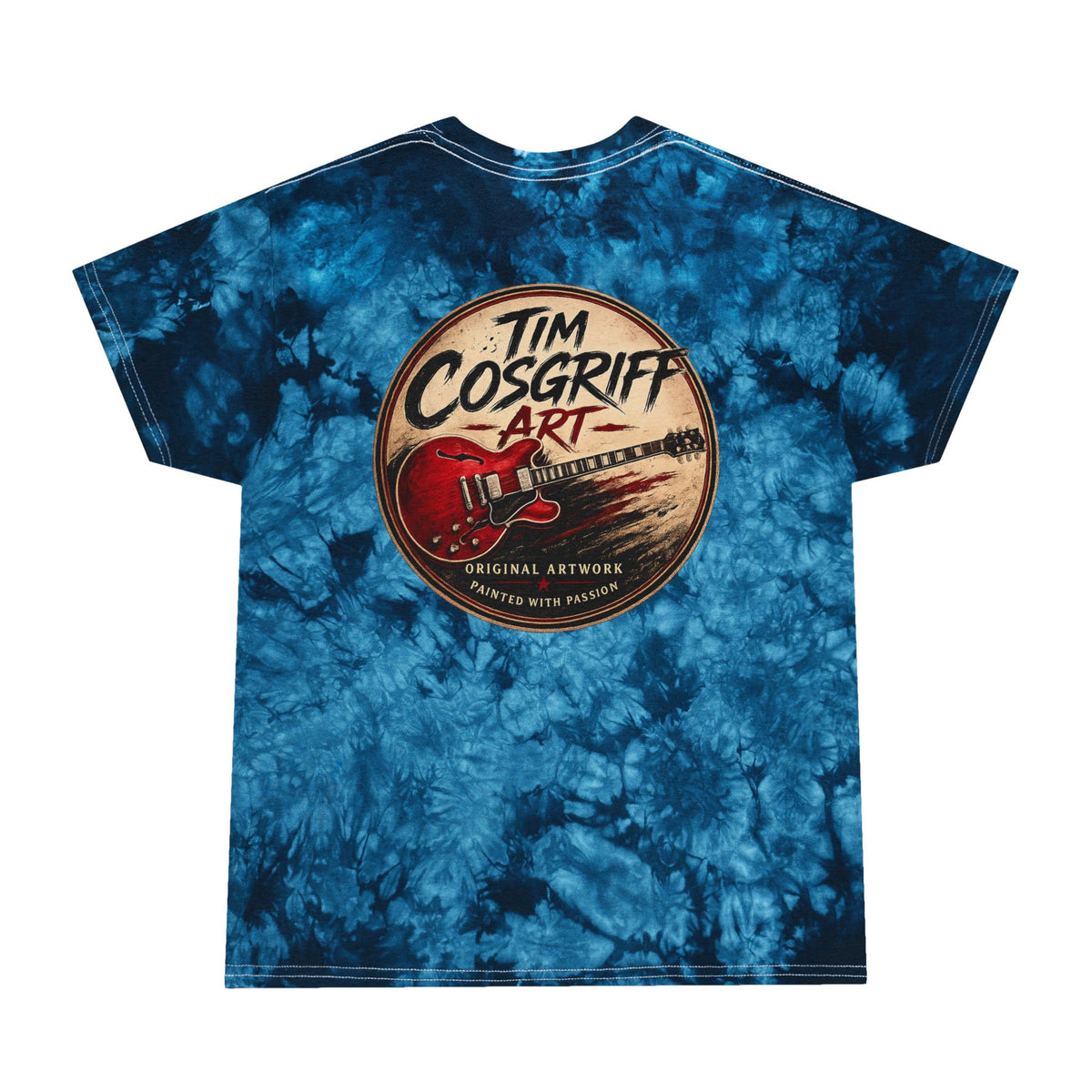 Johnny Winter Tie Dye T Shirt