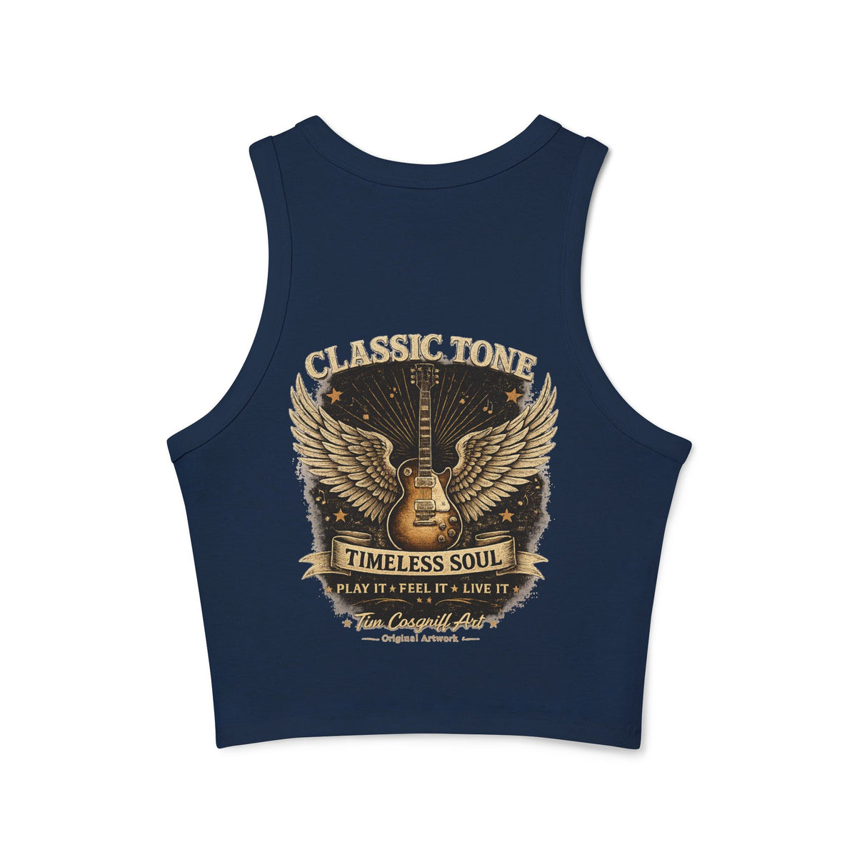 Racer Tank Top Classic Rock Graphic Stevie Nicks