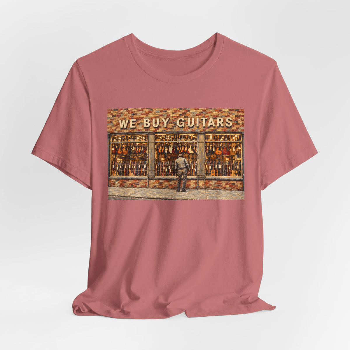 We Buy Guitars Vintage Music Store Tee