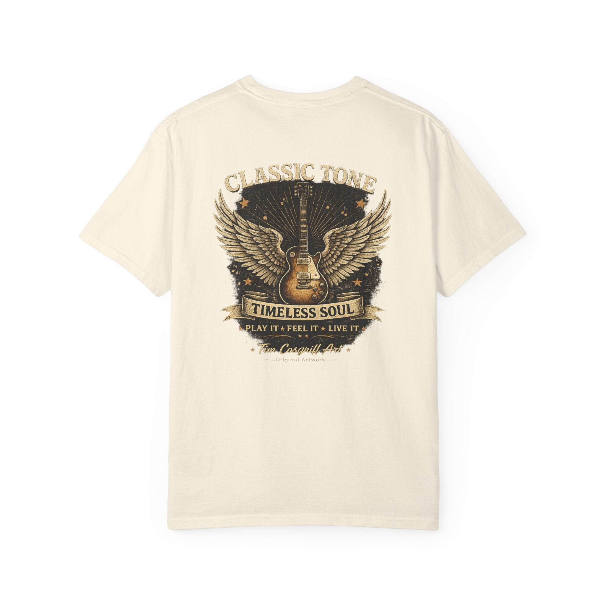 Guitar Vintage Tee — "Classic Tone, Timeless Soul" Rock Music T-Shirt
