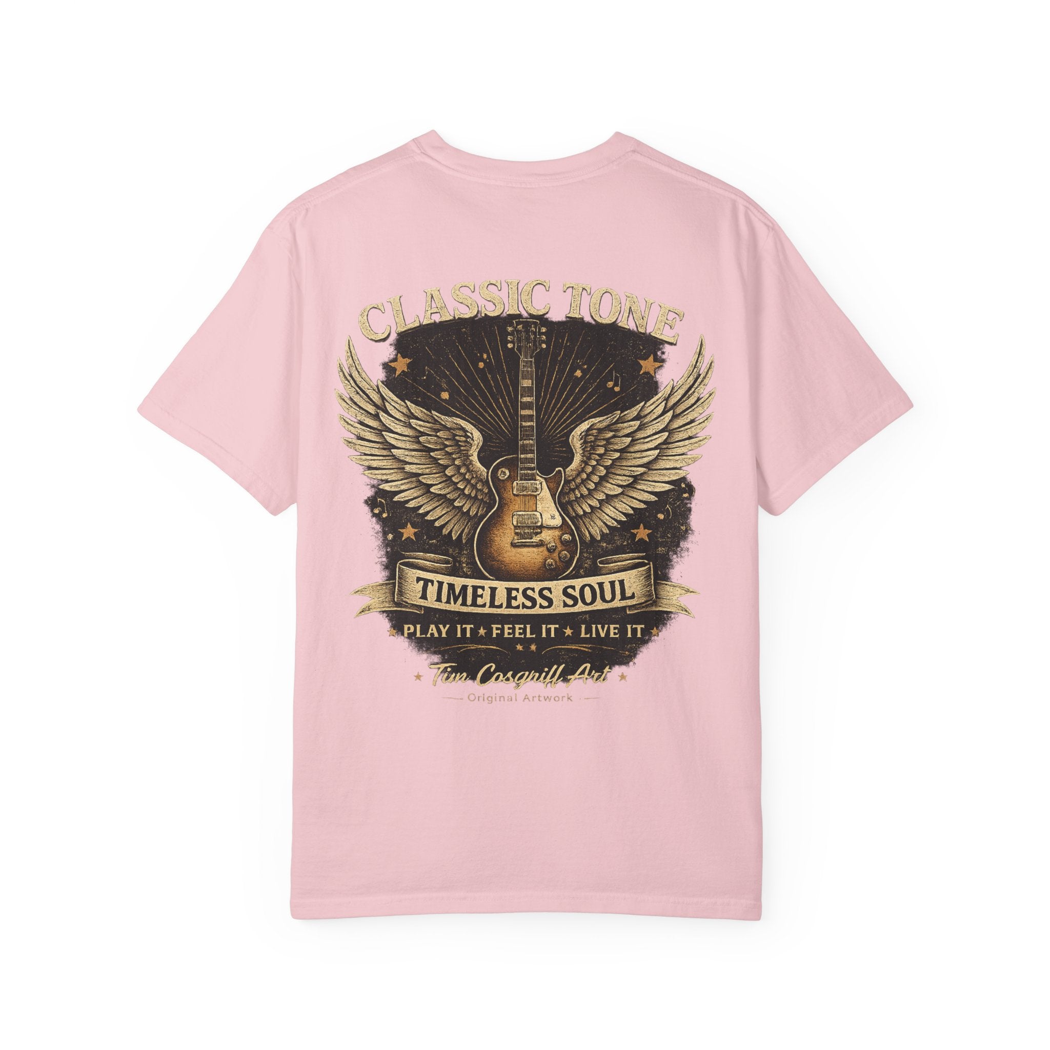 Graphic T-Shirt — Classic Tone "Timeless Soul" Guitar Design