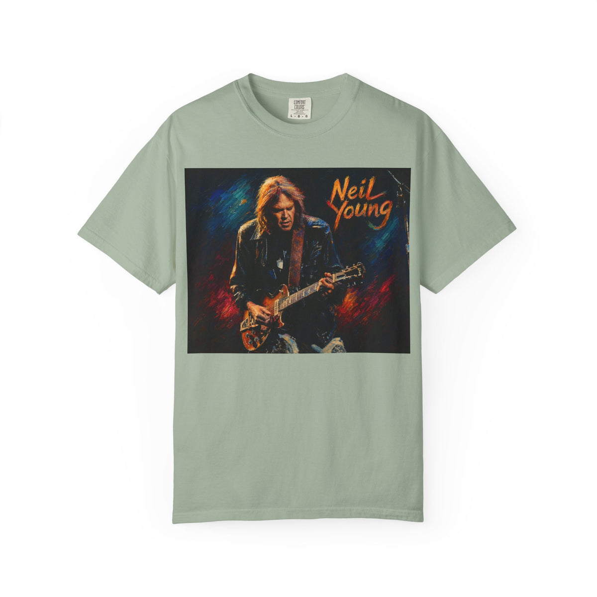 Neil Young Vintage Guitar T Shirt