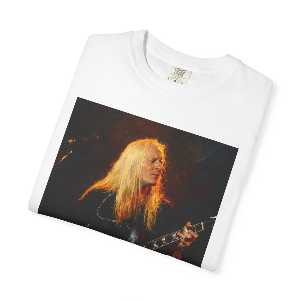 Johnny Winter Guitar T Shirt