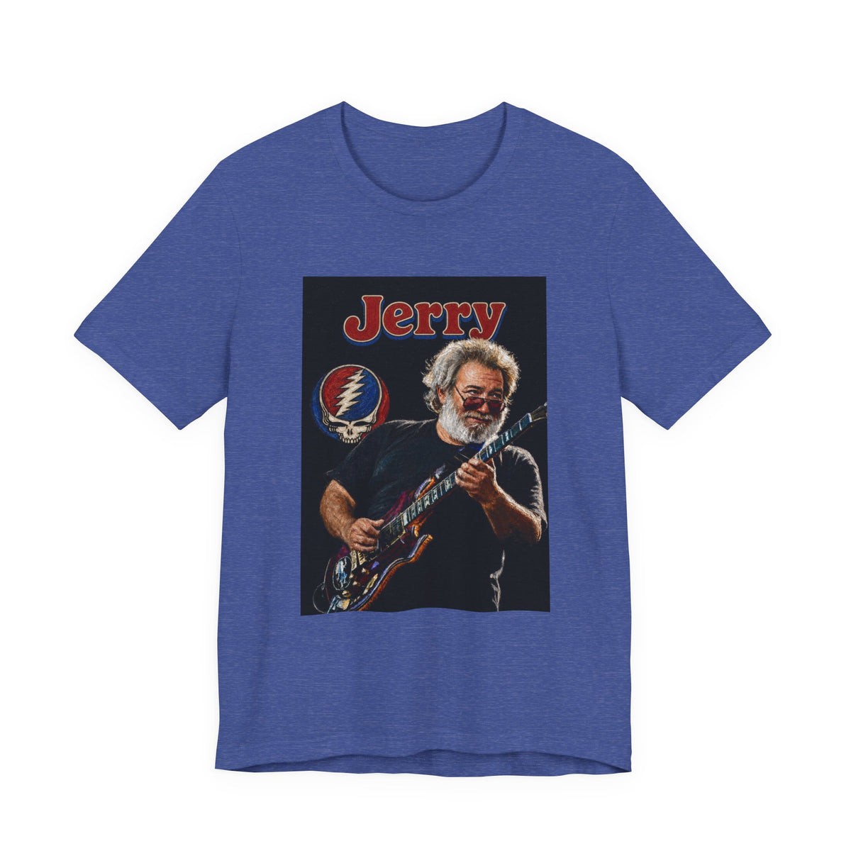 Jerry Garcia Guitar Portrait T Shirt