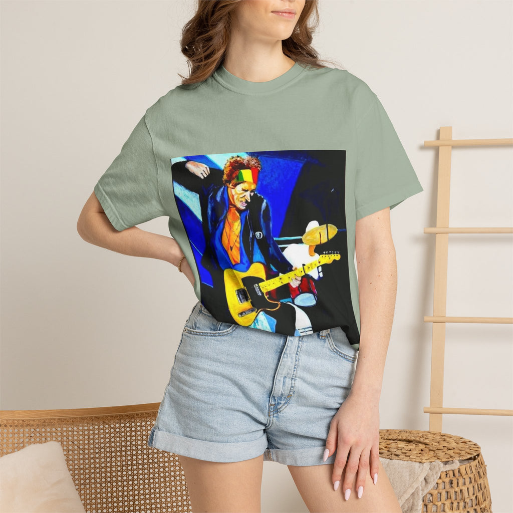 Unisex T Shirt Keith Action Shot