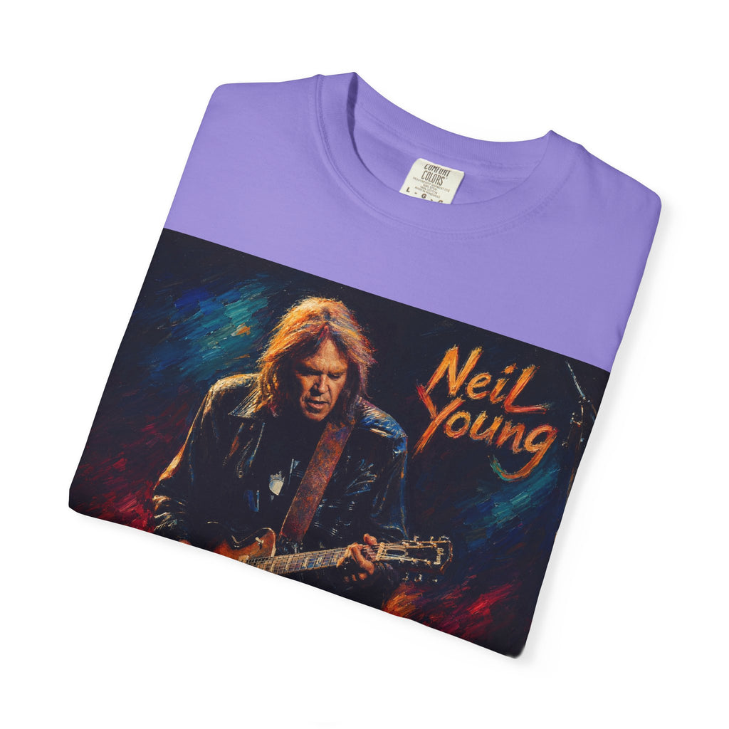 Neil Young Vintage Guitar T Shirt