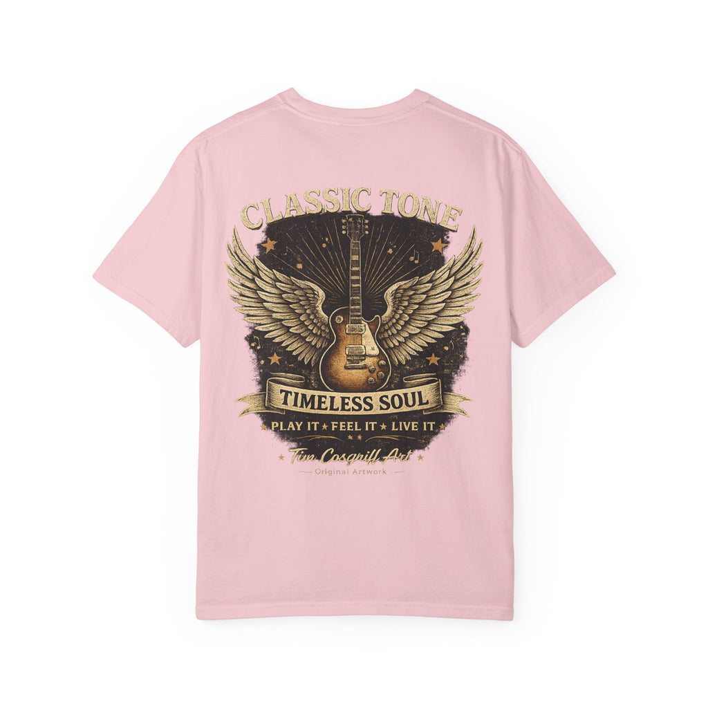 Vintage Guitar T-Shirt — "Classic Tone: Timeless Soul" Rock Music Tee