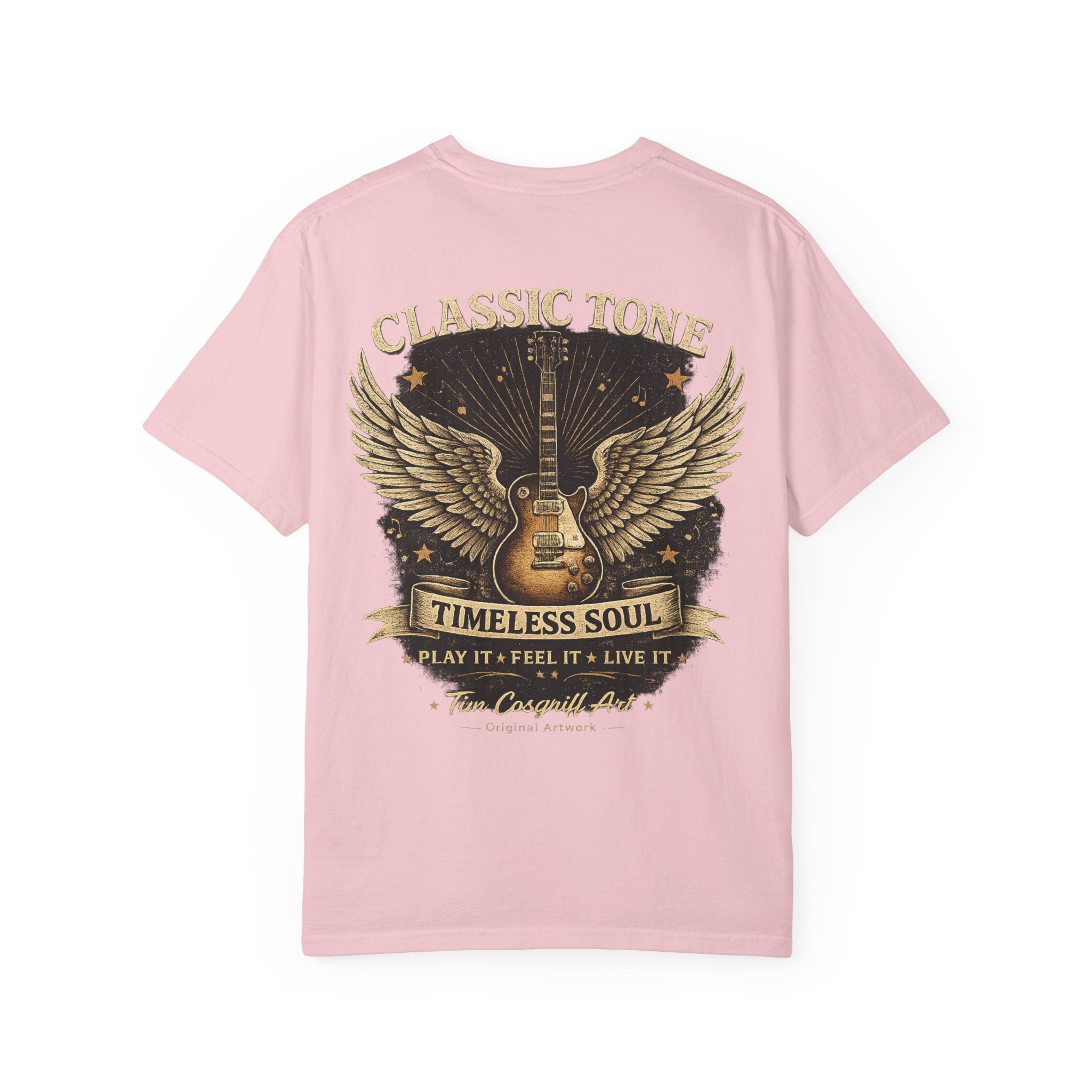 Vintage Guitar T-Shirt — "Classic Tone: Timeless Soul" Rock Music Tee