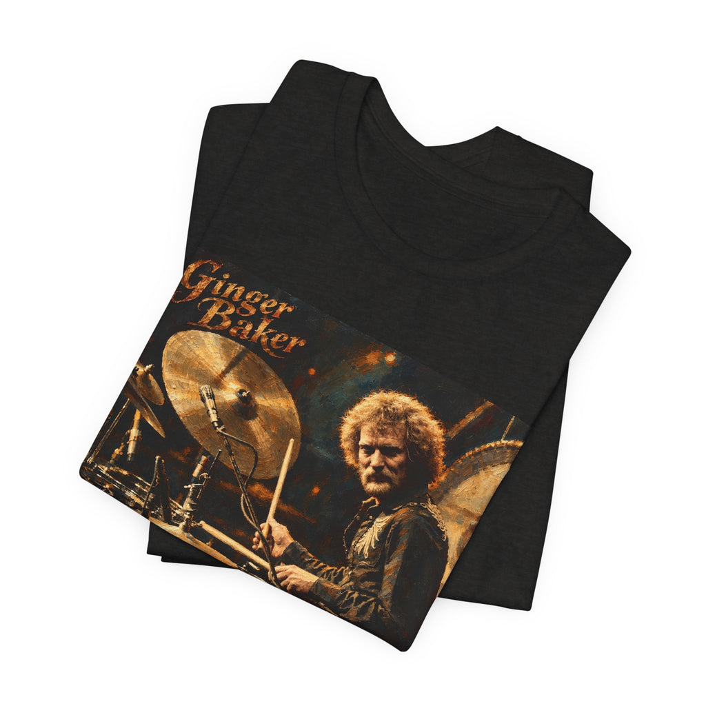 Ginger Baker Drummer T Shirt