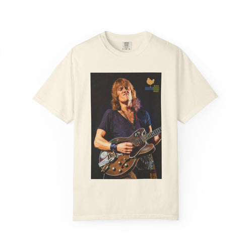 Alvin Lee performing at Woodstock T Shirt